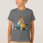 Dog-motor T-shirt (Voorkant)
