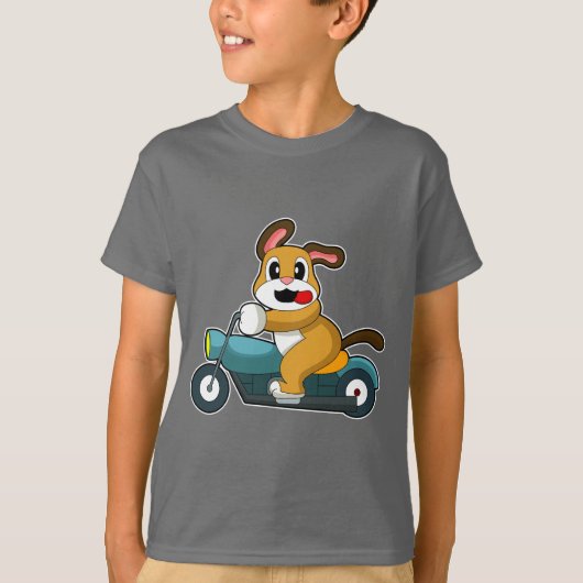 Dog-motor T-shirt (Voorkant)