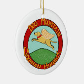 Dog Mountian Logo Ornament (Rechts)