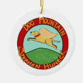 Dog Mountian Logo Ornament (Voorkant)