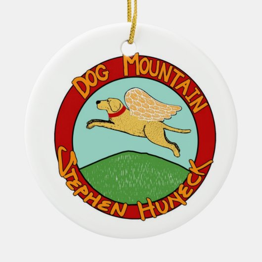Dog Mountian Logo Ornament (Voorkant)