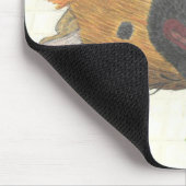 Dog mouth and watermelon mouse pad muismat (Hoek)