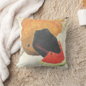 Dog mouth and watermelon pillow kussen (Deken)