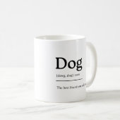 Dog Mug: Man's Best Friend Koffiemok (Voorkant rechts)