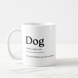 Dog Mug: Man's Best Friend Koffiemok