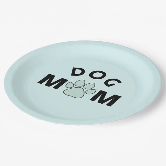 Dog Mum Papieren Bordje (Gekanteld)