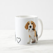 Dog Mum Photo Mok (Voorkant rechts)