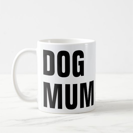 Dog Mum Photo Mok (Links)