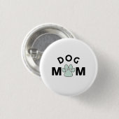 Dog Mum Ronde Button 3,2 Cm (Voorkant /achterkant)