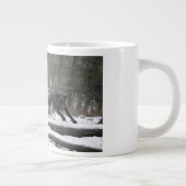 Dog Music Jumbo-Mok uitvoeren Grote Koffiekop (Rechts)