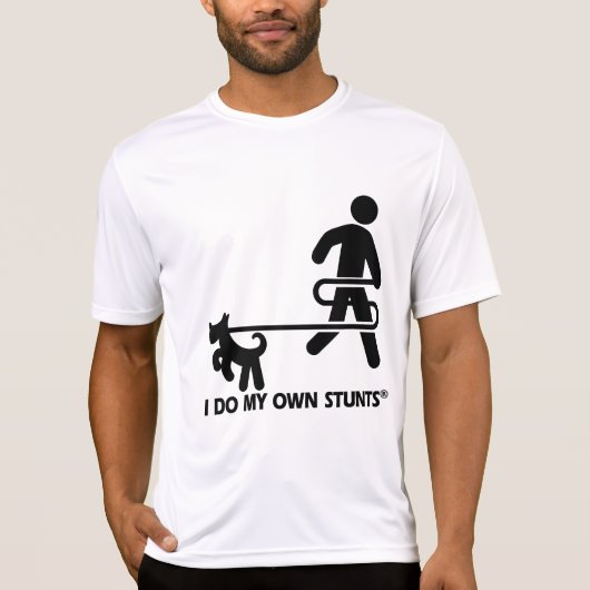 Dog My Ewn Stunts T-shirt (Voorkant)