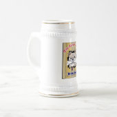 Dog N Bone Beer Stein Logo in Center Bierpul (Voorkant links)