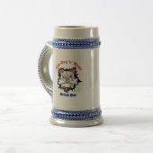 Dog N Bone Stein Rechts Bierpul (Voorkant links)