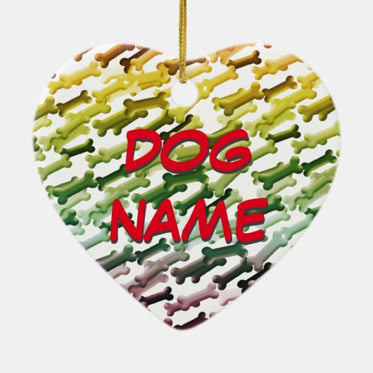 Dog Name Ornament (Achterkant)