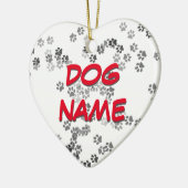 Dog Name Ornament (Links)