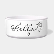 Dog names - Bella Bowl