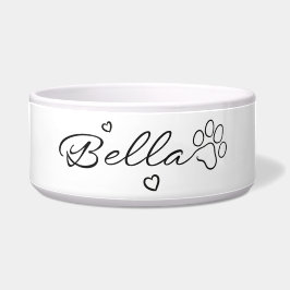 Dog names - Bella Bowl Voerbakje