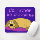 Dog Nap Mousepad (marine) Muismat (Met muis)