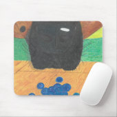 Dog nose and blueberry muismat (Met muis)