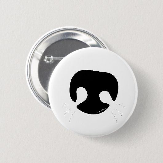 Dog Nose Button (Voorkant /achterkant)