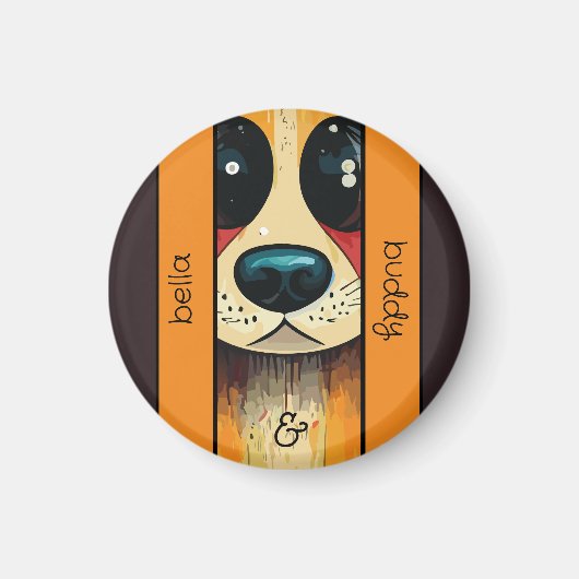 Dog Nose Magneet (Voorkant)