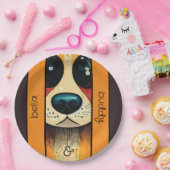 Dog Nose Papieren Bordje (Feest)