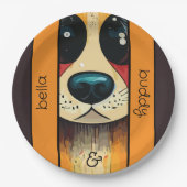 Dog Nose Papieren Bordje (Voorkant)
