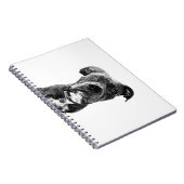 Dog Notebook – Ink Portrait Cover Notitieboek (Rechterzijde)