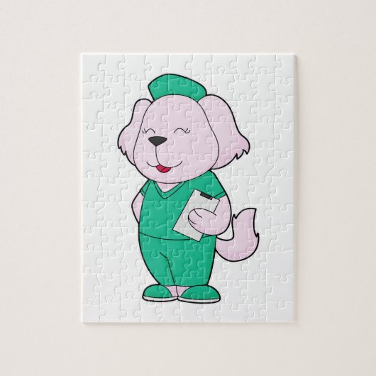 Dog Nurse Legpuzzel (Verticaal)