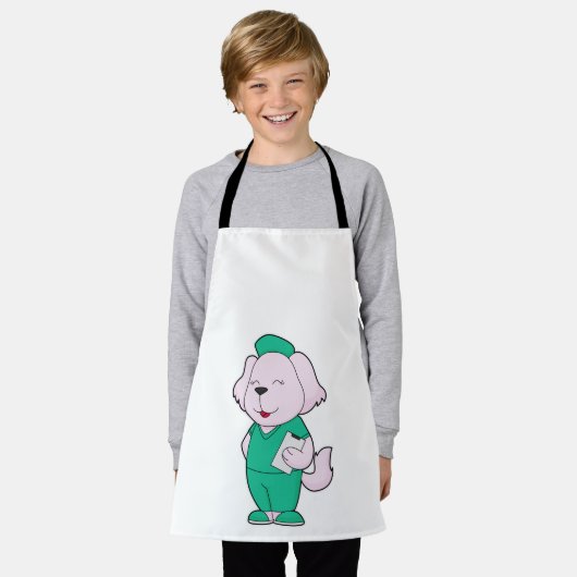 Dog Nurse Schort (Gedragen)