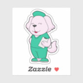 Dog Nurse Sticker (Vel)