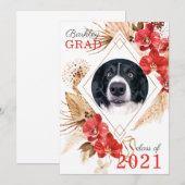 Dog Obedience Class Afstuderen Aankondiging (Voorkant / Achterkant)