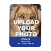 Dog of Cat foto-herdenkingsmagneet Magneet (Verticaal)
