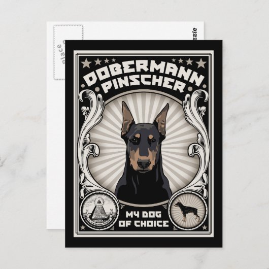 Dog of Choice Briefkaart (Voorkant / Achterkant)