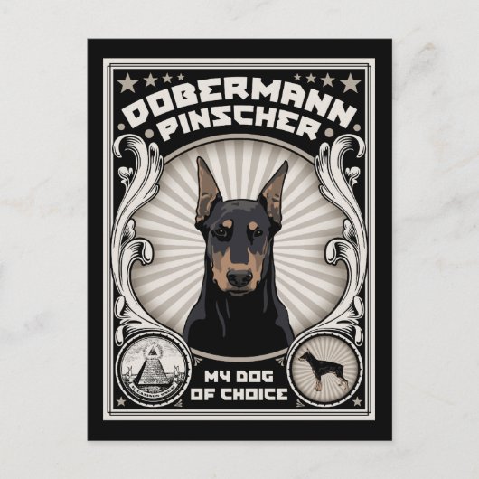 Dog of Choice Briefkaart (Voorkant)