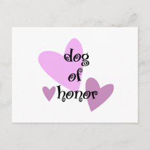 Dog of Honor Briefkaart