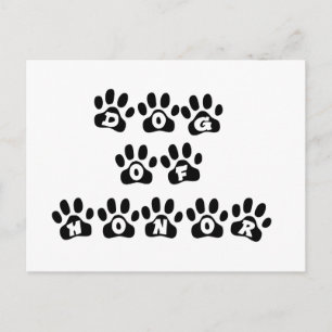 Dog of Honor Briefkaart