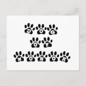 Dog of Honor Briefkaart (Voorkant)