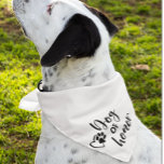 Dog of Honor trouwhond Bandana<br><div class="desc">Dit ontwerp kan worden gepersonaliseerd door de Edit optie van het Ontwerp te kiezen. Je kunt ook overdragen naar andere objecten. Neem contact met me op via colorflowcreations@gmail.com of gebruik de chatoptie bovenaan de pagina als u dit ontwerp op een ander product wilt plaatsen of hulp nodig hebt. Bekijk meer...</div>