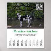 Dog om poster sjabloon te verkopen (Voorkant)