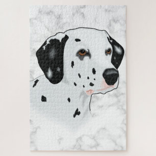 Dog on Marble Legpuzzel