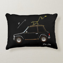 Dog on Wall Street Accent Kussen