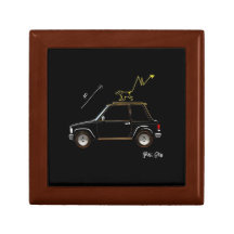 Dog on Wall Street Jewelry Box