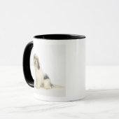 Dog on White 104 Mok (Voorkant links)