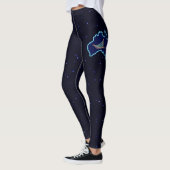 Dog onderaan leggings (Links)