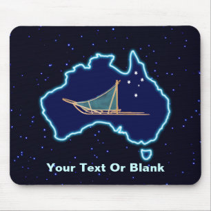 Dog onderaan muismat