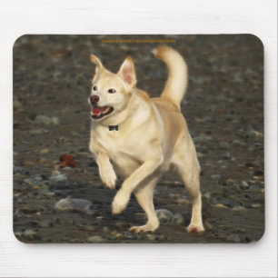 Dog-ontwerpen voor dichter- en dichter-liefhebbers muismat