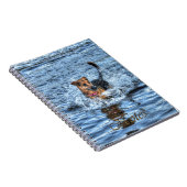 Dog-ontwerpen voor dichter- en dichter-liefhebbers notitieboek (Rechterzijde)