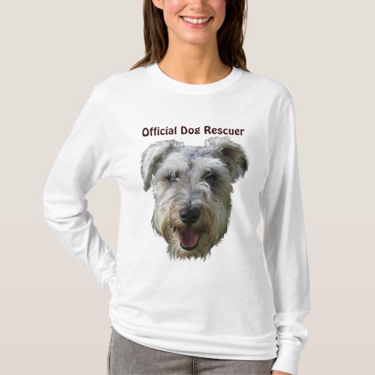 Dog-ontwerpen voor dichter- en dichter-liefhebbers t-shirt (Voorkant)