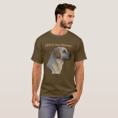 Dog-ontwerpen voor dichter- en dichter-liefhebbers t-shirt (Voorkant volledig)